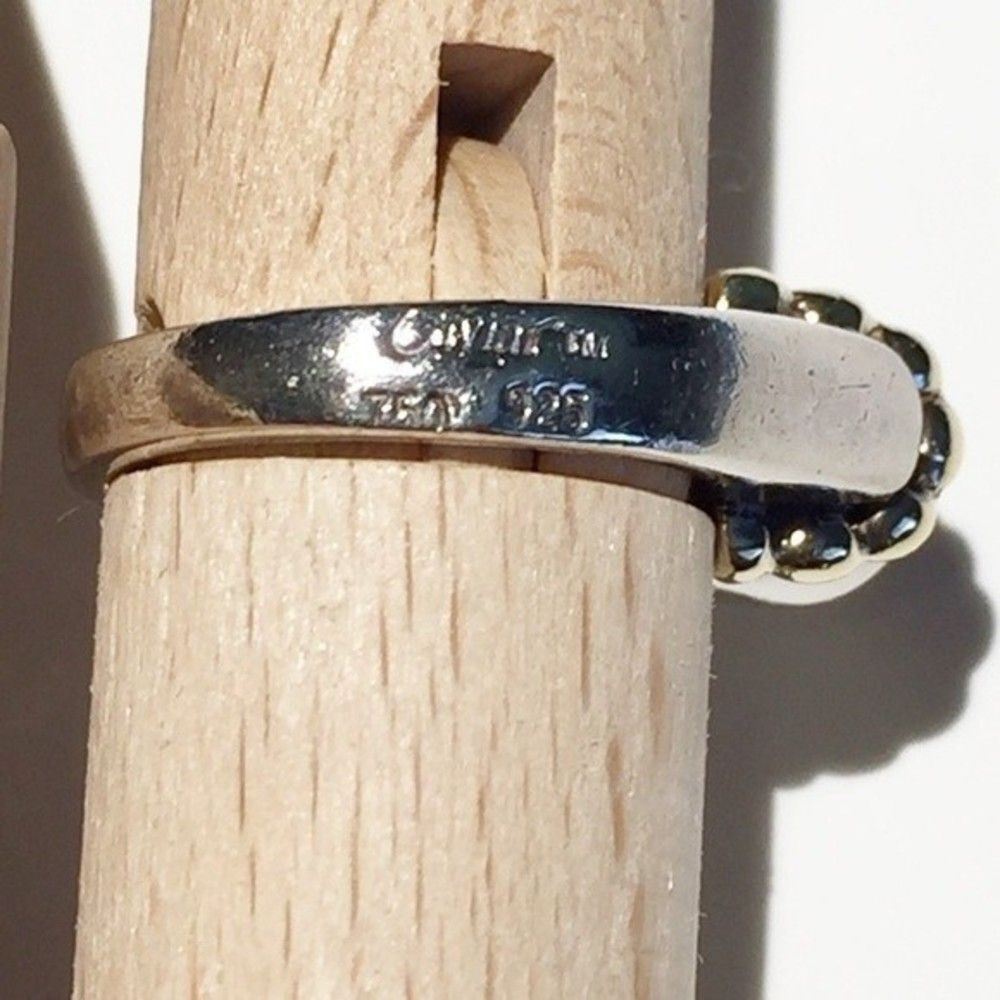 LAGOS 18K Sterling Silver Citrine Ring - Picture 6 of 6